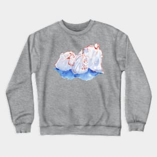 A Nice Trash Crewneck Sweatshirt